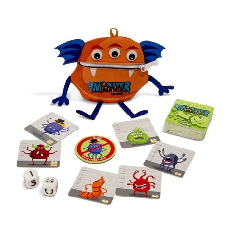 Monster Match Game - Games from Beanie Games UK