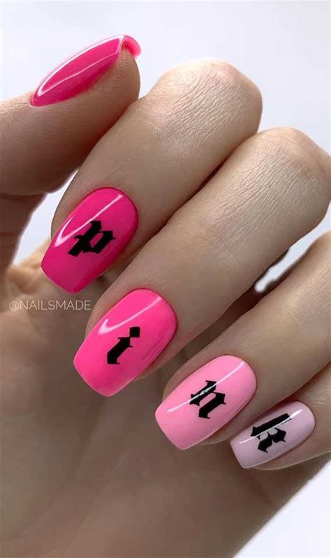 50 + Cute Summer Nail Ideas For 2020 – Gradient nails pink