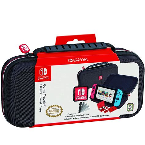 Buy Nintendo Switch Deluxe Travel Case (Black) - Nintendo Switch ...