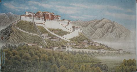 Potala Palace by liuyong on DeviantArt