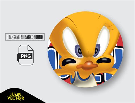 Tweety Bird SPACE JAM PNG pdf eps clipart file art | Etsy