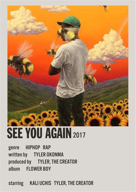 See You Again - Kali Uchis, Tyler The Creator Room Poster | Gemälde für ...