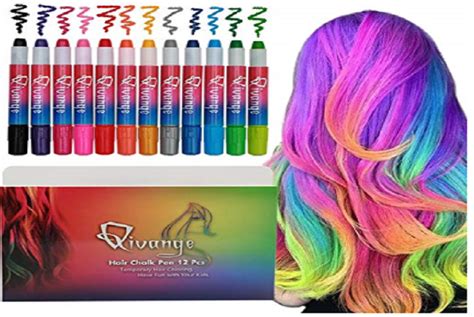 12 Pack Temporary Hair Chalk $12.74 on Amazon!