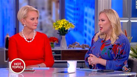 Meghan McCain returns to The View after taking a break in the wake of ...