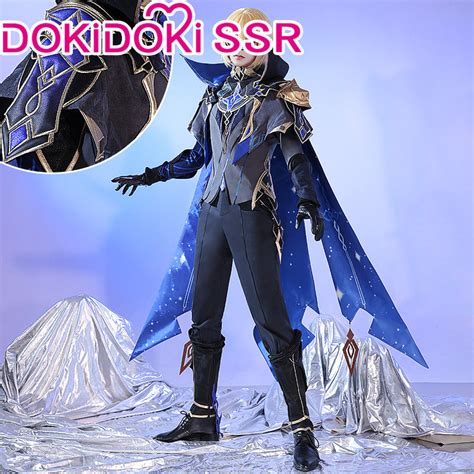 PRE-SALE DokiDoki-SSR Game Genshin Impact Dainsleif Cosplay Costume H ...