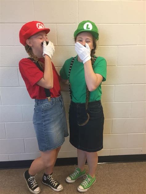 Besties Costume Ideas Iconic Duos Costume Mario and Luigi Costumes ...