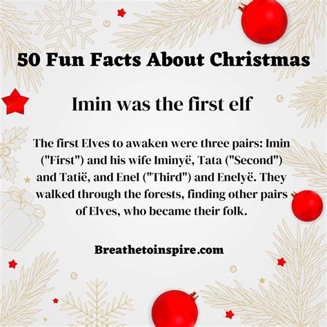 50 Christmas Facts About History, Fun Holiday Traditions All Around The World - Breathe To Inspire