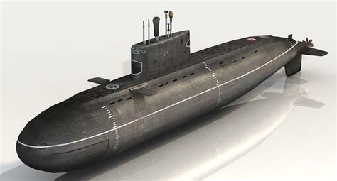 Russian kilo class submarine 3D model - TurboSquid 1158250