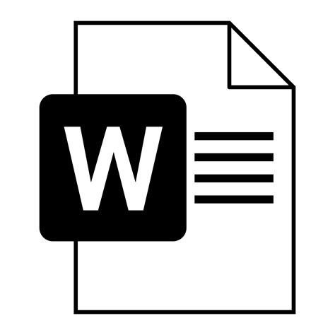 Word Document Icon Vector Art, Icons, and Graphics for Free Download