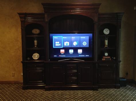 TV Mounting Ideas - Traditional - Living Room - detroit - by Feature ...