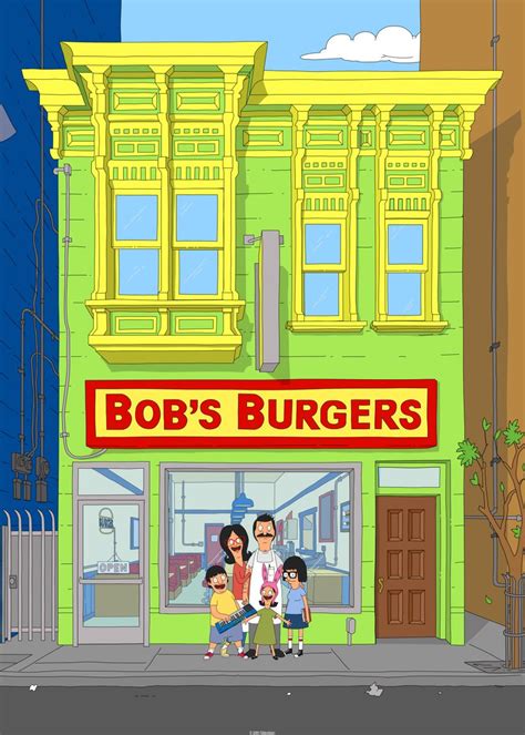 'Bob`s Burgers Restaurant' Poster, picture, metal print, paint by Bob's Burgers | Displate