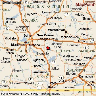 Cambridge, Wisconsin Area Map & More