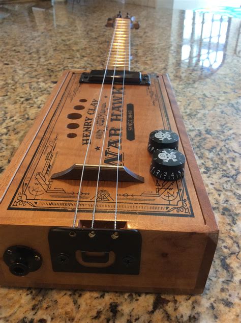 Cigar box guitar plans rare corojo cigar box guitar build – Artofit