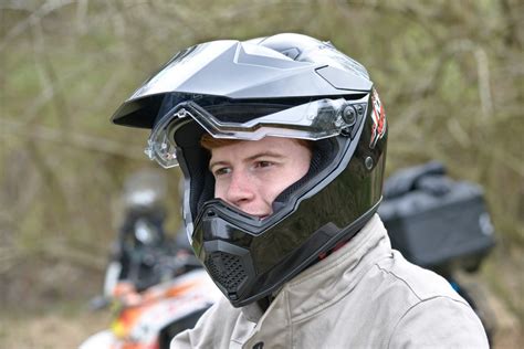 AGV AX9 Dual-Sport Helmet Review - Adventure Motorcycle - BMWSportTouring