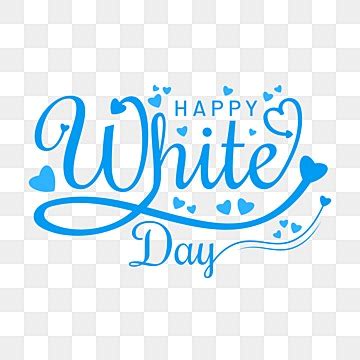 Happy White Day PNG Transparent Images Free Download | Vector Files | Pngtree