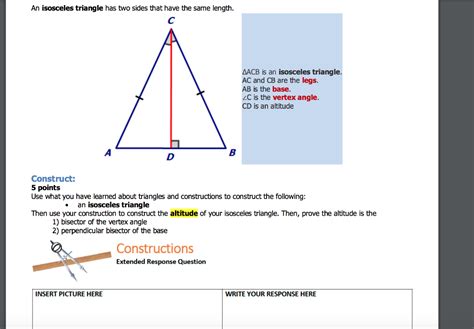 Altitude Of An Isosceles Triangle