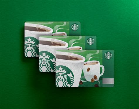 Starbucks Gift Cards 01 on Behance