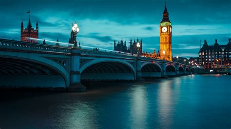 London, the River Thames, bridge, night pictures, landscapes, River wallpaper | photography ...