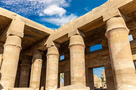 Columns in Karnak Temple Jigsaw Puzzle (Countries, Egypt) | Puzzle Garage