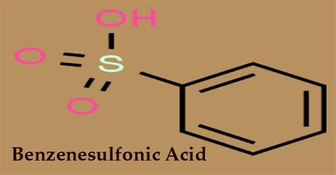 Benzenesulfonic Acid - Assignment Point