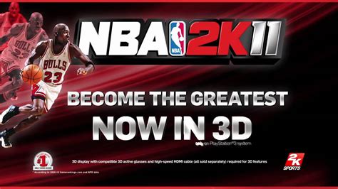 NBA 2K11 3D Launch Trailer (PS3) - YouTube