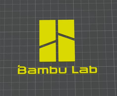 Bambu Lab Logo Remixed by FrancescoM - MakerWorld