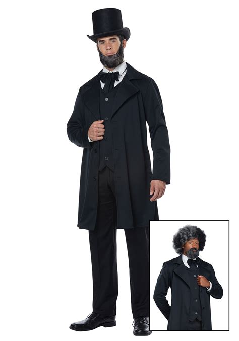 Frederick Douglass/Abraham Lincoln Adult Costume | Adult Historical Costumes