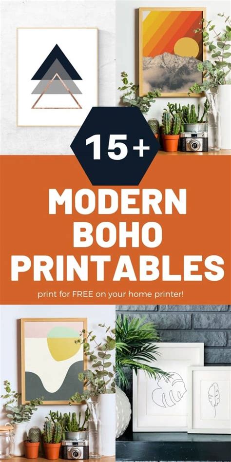 Free Printable Boho Wall Art - FREE PRINTABLE TEMPLATES