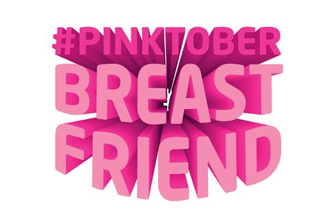 3D Text Design About Pinktober - Breast Cancer Awareness Quotes 31425906 Vector Art at Vecteezy