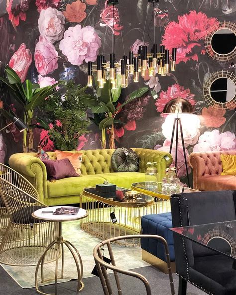 Maison & Objet January 2019, Home Decor Trends from Europe. Green Sofa Living Room, Living Room ...