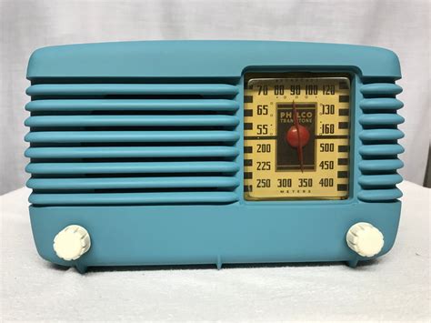 Philco 1950 vintage retro tube radio with iphone or bluetooth Input ...