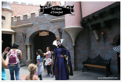 Evil Queen Character Spot at Disneyland - Food Fun & Faraway Places