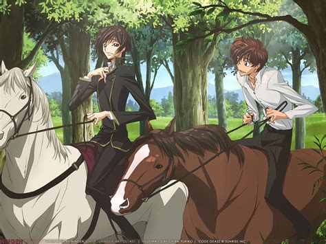 Suzaku and Lelouch - Suzaku from code geass Wallpaper (25859488) - Fanpop