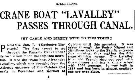 A timeline of the Panama Canal - Los Angeles Times