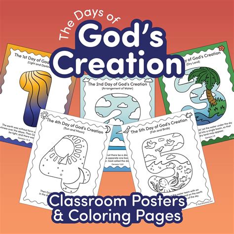 The Days of God's Creation - Download Pack - TheCatholicKid.com