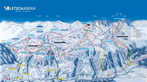 Bettmeralp Piste Map | J2Ski