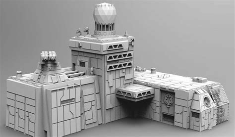 Star Wars - Imperial Military Base 3D model | CGTrader