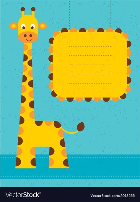 Royalty-Free Vector Images by kettyy (over 1,900) | Giraffe coloring pages, Giraffe, Floral ...