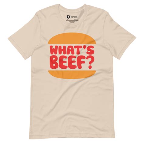 What's Beef? Tee - Speak of the Devil Shop