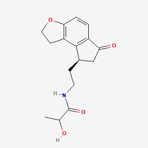 Ramelteon (miv) | C16H19NO4 | CID 68496886 - PubChem