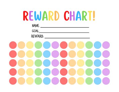 Printable Rainbow Reward Chart Rainbow Sticker Chart - vrogue.co