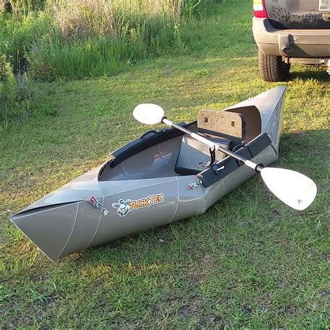 Winter SALE on TAN - Folding Kayak | 10 foot TAN Foldable Kayak | Fishing Kayak