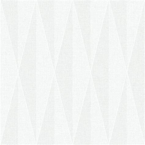 Brewster Zack White Diamond Geometric Wallpaper Sample-WV6082SAM - The Home Depot