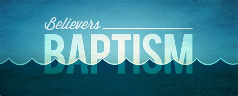 Believer's Baptism - Blainsport Mennonite Church