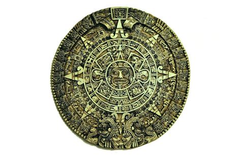 Aztec calendar stock photo. Image of circle, year, precolumbian - 15686634