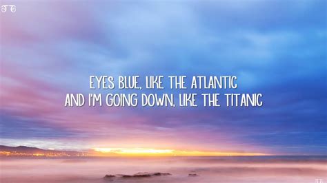 Eyes Blue Like The Atlantic💙 Lyrics - YouTube