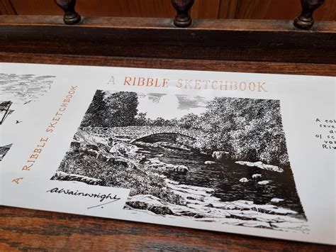 A Ribble Sketchbook. Brand New Dust Jacket (1980s). - Alfred Wainwright Books & Memorabilia