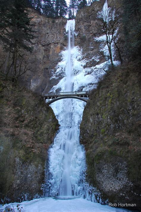 "Multnomah Falls , Portland, Oregon" by Robert Hortman | Redbubble