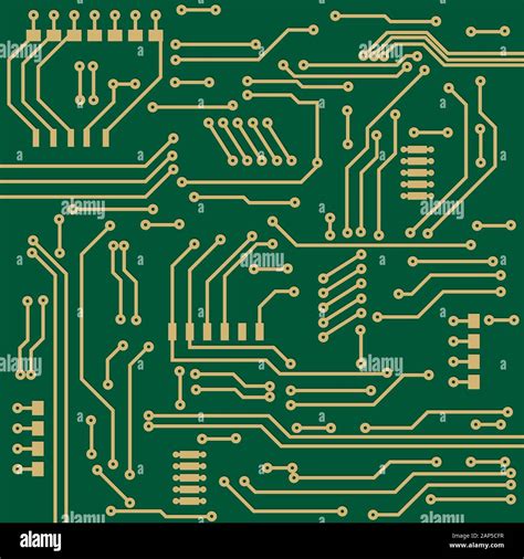 Computer chip. Vector illustration Stock Vector Image & Art - Alamy