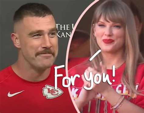 Taylor Swift Wore THIS In Honor Of Travis Kelce At Kansas City Chiefs Game! - Perez Hilton